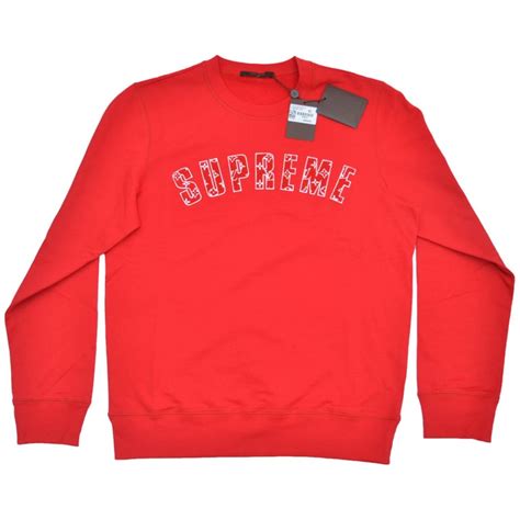 louis vuitton supreme crewneck rep|Louis Vuitton clothing lineup.